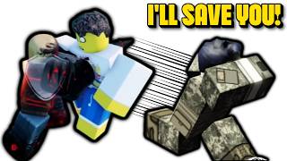 Teaching A Noob Guest How To Be A Hero
