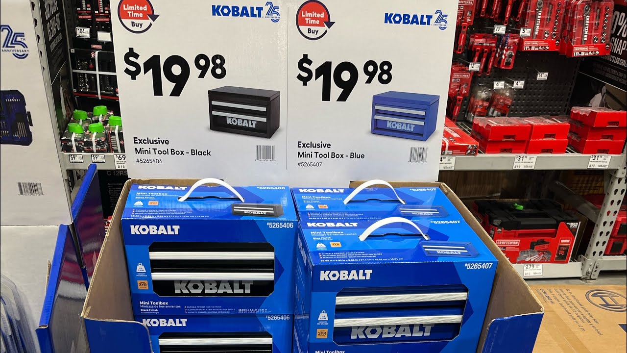 Lowes Kobalt and craftsmen walk around YouTube