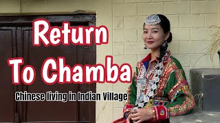 How is my life when I live in indian village | there is a Chinese woman in Chamba village