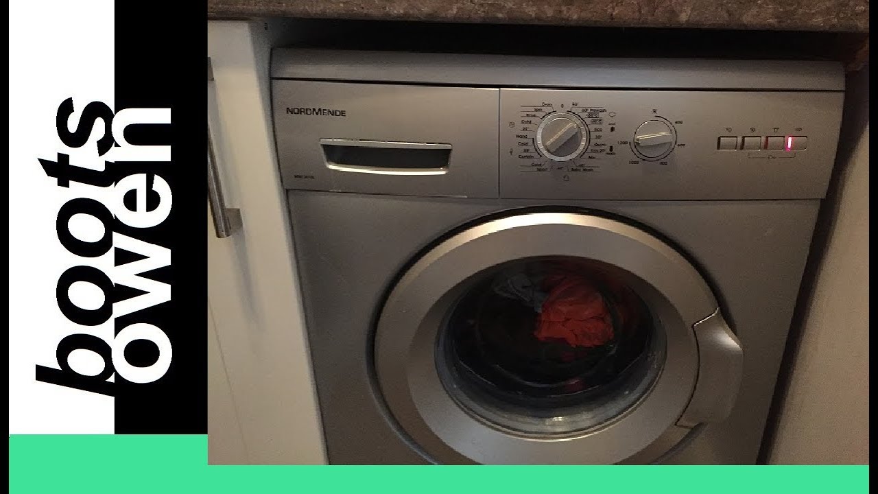 Nordmende WM1201SL washing laundry YouTube