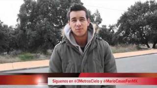 Mario Casas Manda Saludos A México - 3Msc Tres Metros Sobre El Cielo 2012