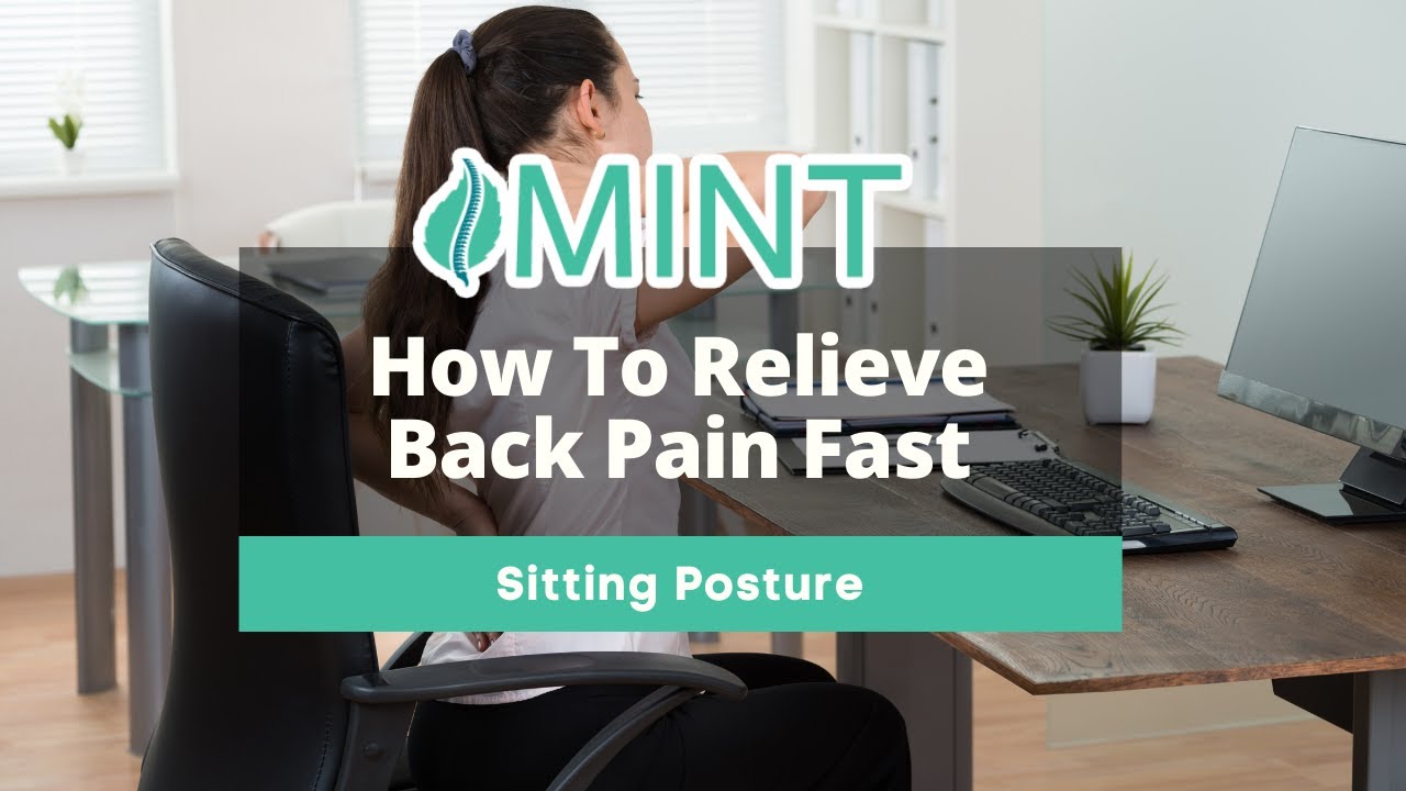How To Relieve Back Pain Fast: Proper Sitting Posture – Dr. Scott Kutz ...