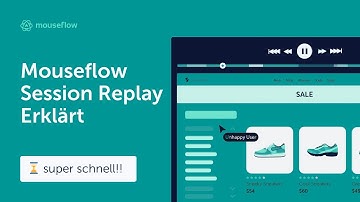 Mouseflow Session Replay erklärt | Finde genau heraus, warum Besucher nicht konvertieren