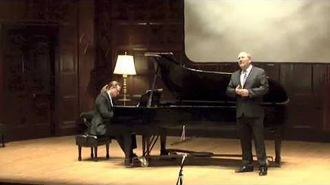 Schumann: Mondnacht - Robert Swensen, tenor - John...