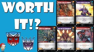 Are the Exclusive Upgrade Cards Worth Playing? (Transformers TCG) Are the Exclusive Upgrade Cards Worth Playing? (Transformers TCG)
