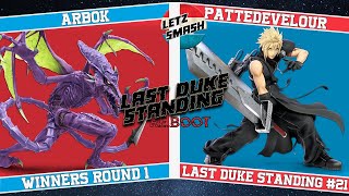 Last Duke Standing - Winners Round 1 - Arbok Ridley Vs Pattedevelour Cloud - Srt
