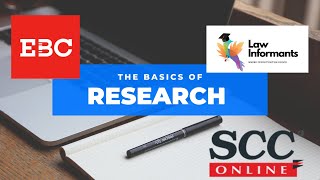 The Basics of: Research on SCC Online, EBC Learning and EBC Reader by Ujjwal Jain | Law Informants