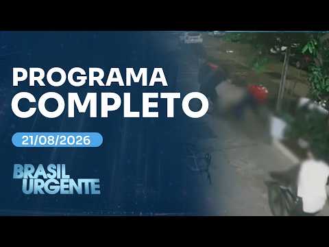 Polícia procura entregadores acusados de espancar homem até a morte no RJ | BRASIL URGENTE - 21/8/26
