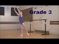 Grade 3 ballet rad transfer of weight centre 9 years