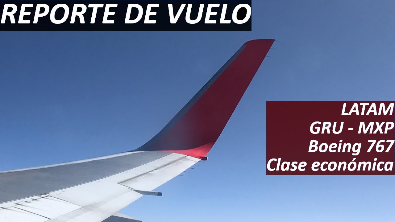 LATAM LA 8062 | São Paulo (GRU) - Milán (MXP)