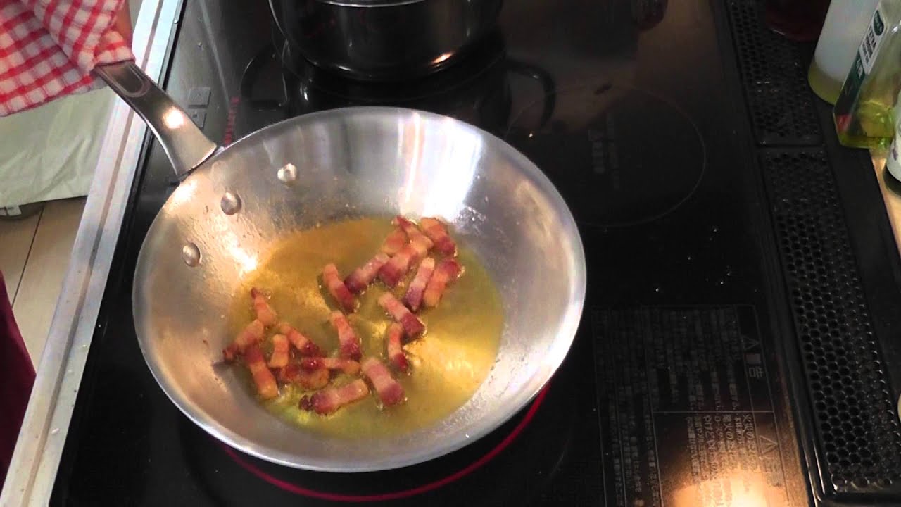 カルボナーラ　イタリア料理