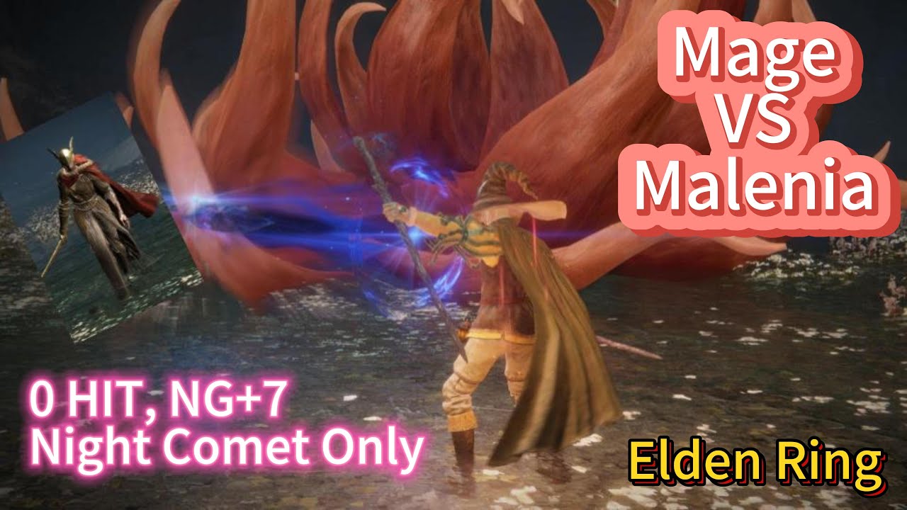 Elden Ring Boss Guide Malenia Fight Step by Step - NO HIT in NG+7 as a ...