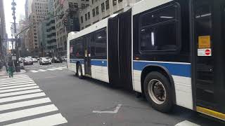 M102 bus in Manhattan
