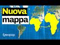 Cosa cambia con la nuova mappa del mondo: le dimensioni di Africa e Continenti a confronto
