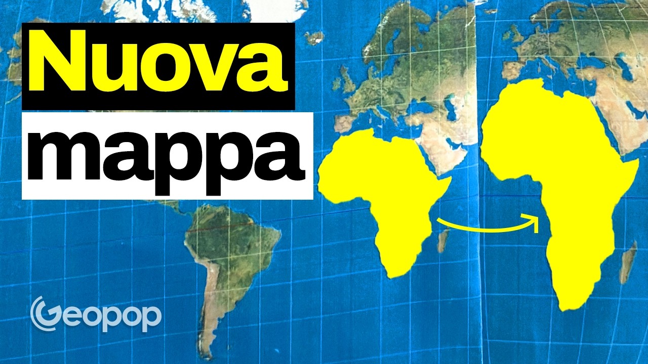 Cosa cambia con la nuova mappa del mondo: le dimensioni di Africa e Continenti a confronto