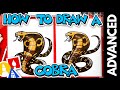 How To Draw A Snake - Cobra - Advanced