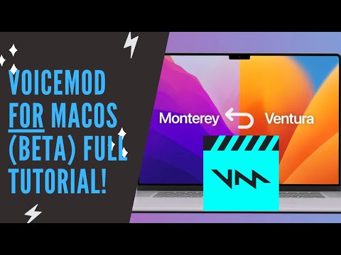 Voicemod FOR MacOS beta RELEASED Full Tutorial Set-up First Look OBS Discord