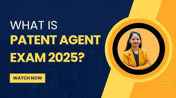 Patent Agent Exam 2025| Patent Agent Exam Eligibility| Patent Agent Exam Preparation| PAE syllabus