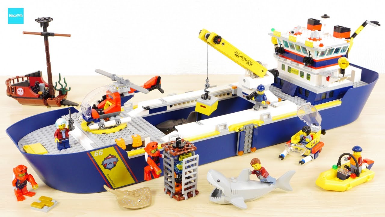 LEGO City Deep Sea Explorers  Exploration Vessel Build