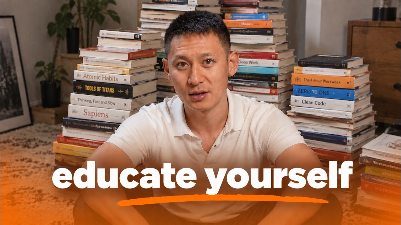 The Art of Becoming Dangerously Self-Educated (complete plan in 2 minutes)