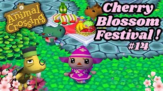 Cherry Blossom Festival in Animal Crossing Population Growing (I Expanded my House Again Too)