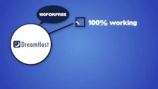 New 2014 DreamHost Coupon Code   Get $100 FOR FREE + Discount!  100FORFREE [WITH PROMO COUPON]
