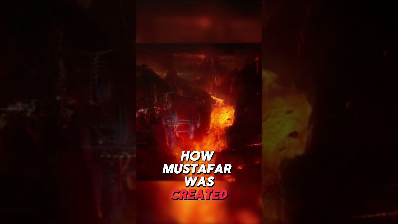 The Truth About Mustafar In Star Wars Revenge Of The Sith!