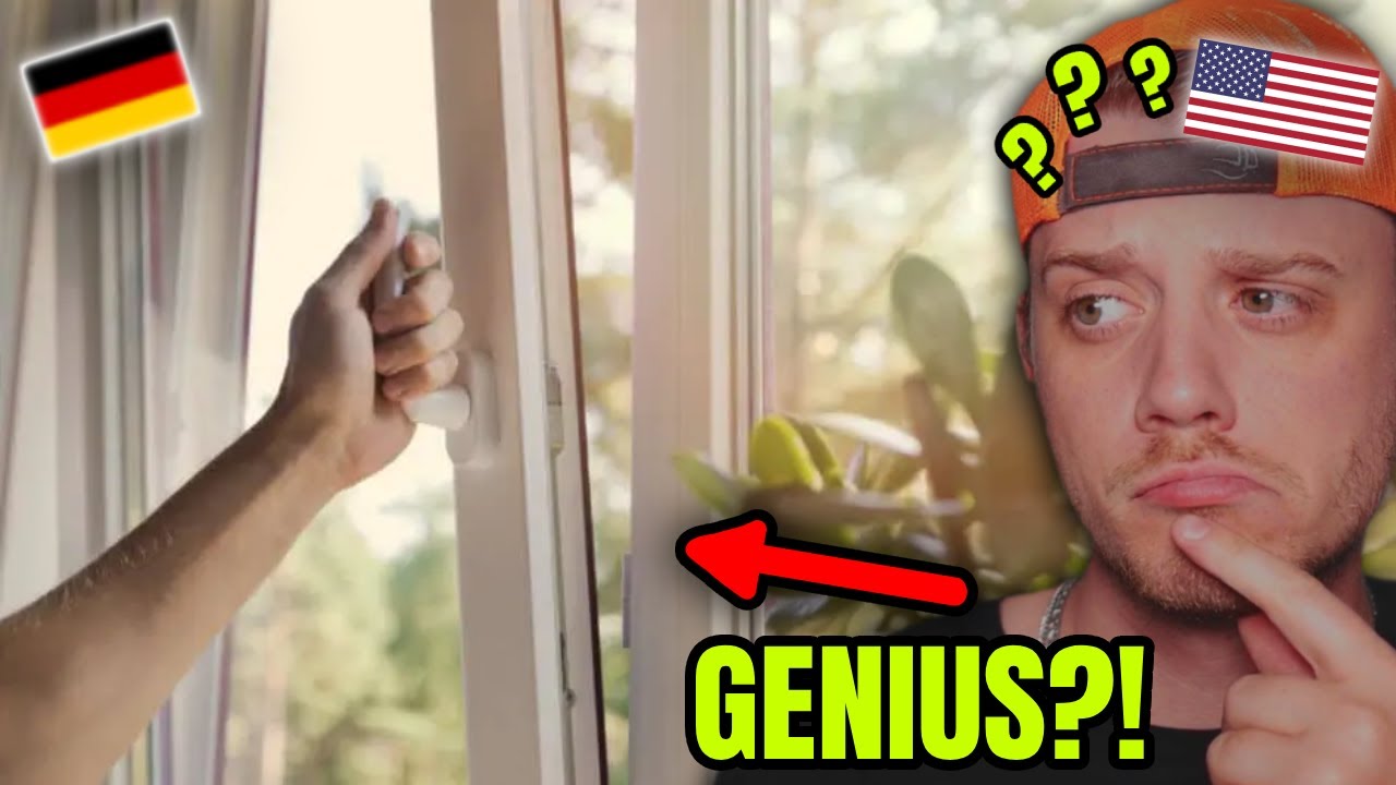 Американец реагирует на сравнение немецкой квартиры и американской квартиры.