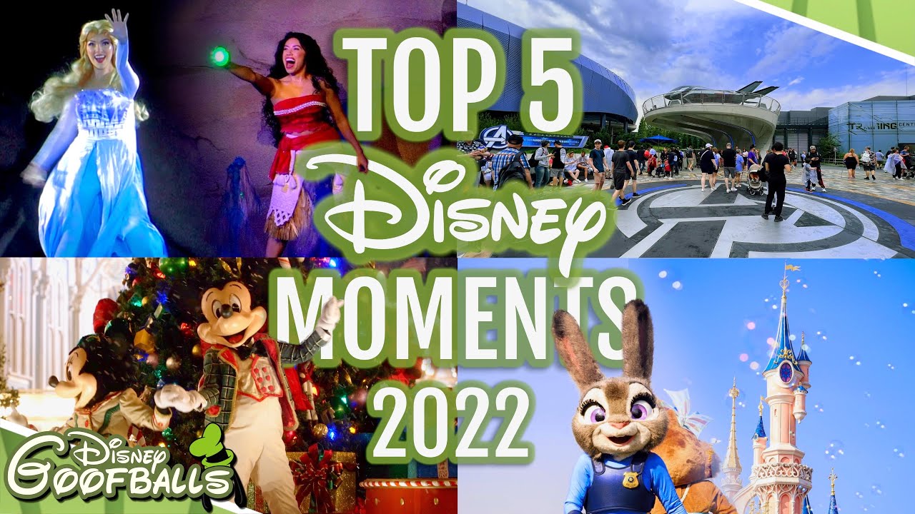 Top 5 Disney Moments Of 2022 | Disney Parks Around The World ✨