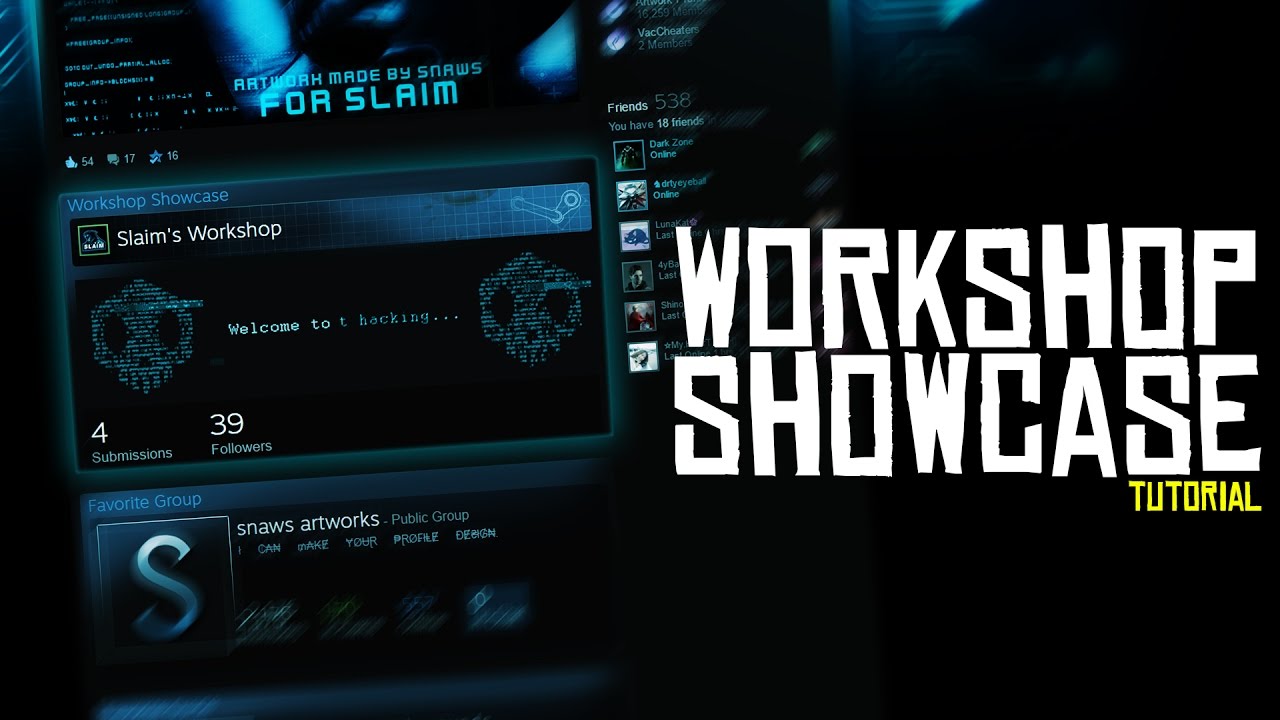 Animated Workshop Showcase Tutorial YouTube