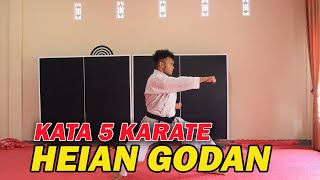 KATA 5 KARATE - HEIAN GODAN