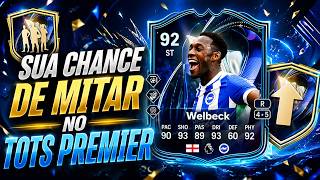 FC26 - NÃO PERCA ESSA GRANDE CHANCE DE MITAR NO TOTS PREMIER - NOVA EVO DE ZAGUEIRO