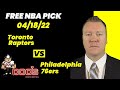 NBA Picks - Raptors vs 76ers Prediction, 4/18/2022 Best Bets, Odds & Betting Tips | Docs Sports