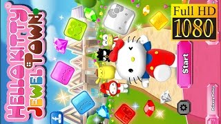 Hello Kitty Jewel Town Match 3 Game Review 1080p Official Sanrio Digital Puzzle Creativity 2016 screenshot 4