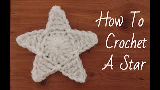 American Flag Star | Crocheted Star | Easy For Beginners | Crochet | Craft