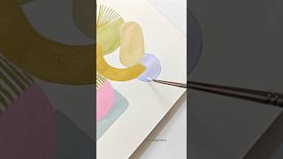 Boho Abstract Art Easy Aesthetic Painting for Beginners