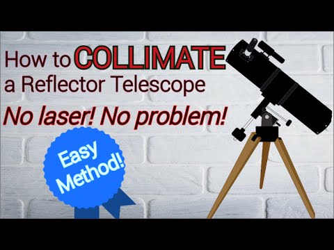 Video: Bagaimana cara mengkulminasi teleskop reflektor?
