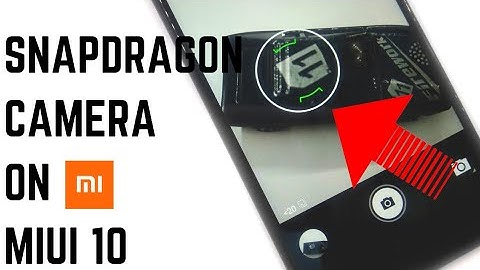 Install Snapdragon Camera On Miui 10 | Portrait Mode | Redmi Note 4/Redmi 4