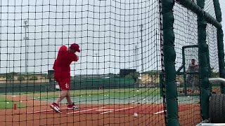 Take a look at Paul Goldschmidt during batting practice