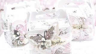 PRIMA CHERRY BLOSSOM GABLE EMBELLISHMENT BOXES | TCC
