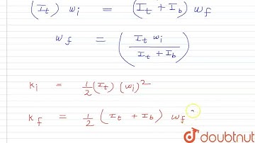 A circular disk of moment of inertia I_(t) is rotating in a horizontal plane, about its symmetry...