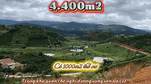 Mảnh đất nghỉ dưỡng ven Đà Lạt sẵn thổ cư View nhìn hồ Cam Ly Thượng. #batdongsan #realestate #bds 