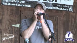 Chris Shoals Third Place The Inaugural Indiana Harmonica Championship BBBF 2015