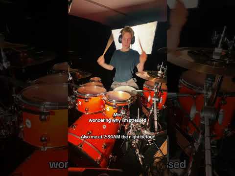 Drummers get asked a lot if they’re on the spectrum? #musicianlife #musician #musicians