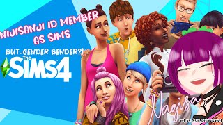 〔The Sims 4〕NIJISANJI ID GENDER SWITCH?!【NIJISANJI ID | NAGISA ARCINIA】