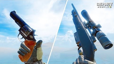 CALL OF DUTY MOBILE - ALL WEAPON INSPECT ANIMATION