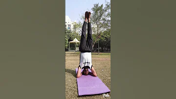 #trending #yoga #yogalife #yogapractice #yogateacher #Sheershasana #शीर्षासन