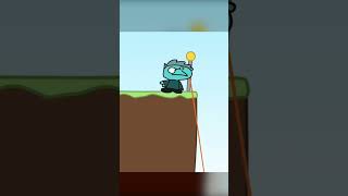 Jerry's bungee jumping! #animation #cartoons #shorts