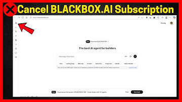 How to cancel Blackbox AI Subscription (Full Guide)