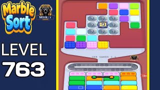 Marble Sort level 763 walkthrough solution